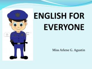 ENGLISH FOR EVERYONE