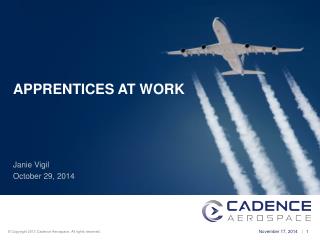 Apprentices at work