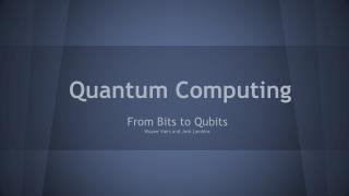 Quantum Computing