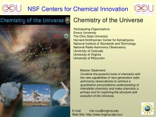 NSF Centers for Chemical Innovation