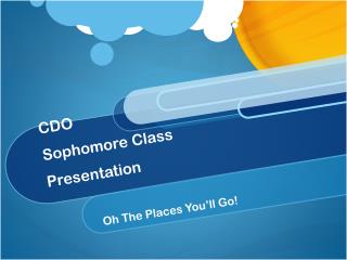 CDO Sophomore Class Presentation