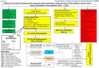 Emergency/Urgent Referral* (3) -Pt acutely unwell with palpitations