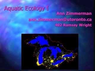 Aquatic Ecology I