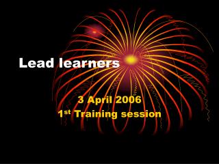 Lead learners