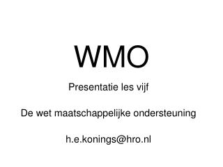 WMO