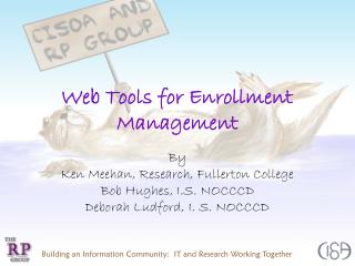 Web Tools for Enrollment Management