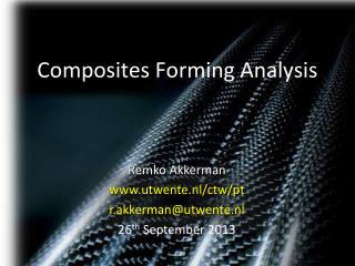 Composites Forming Analysis