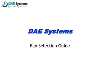 DAE Systems