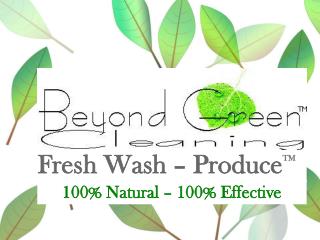 100% Natural – 100% Effective
