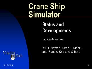 Crane Ship Simulator