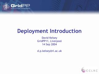 Deployment Introduction