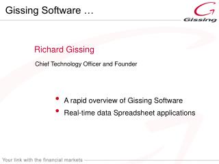Richard Gissing