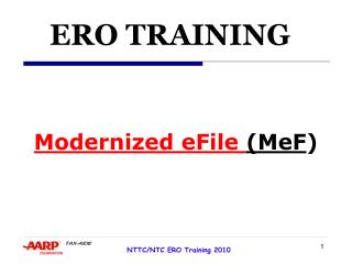 ERO TRAINING