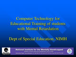 NIMH INITIATIVES