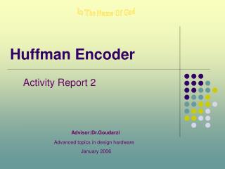 Huffman Encoder