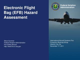 Electronic Flight Bag (EFB) Hazard Assessment