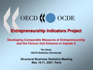 Entrepreneurship Indicators Project