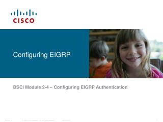 Configuring EIGRP