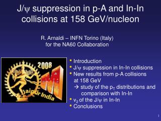 J/  suppression in p-A and In-In collisions at 158 GeV/nucleon