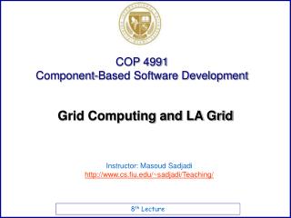 Grid Computing and LA Grid
