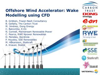 Offshore Wind Accelerator: Wake Modelling using CFD