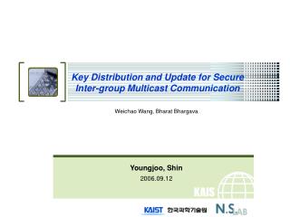 Key Distribution and Update for Secure Inter-group Multicast Communication