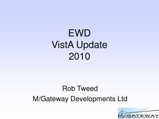 EWD VistA Update 2010