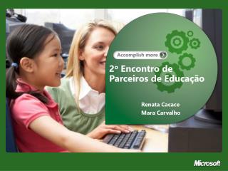 2 o Encontro de Parceiros de Educação