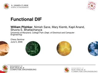 Functional DIF