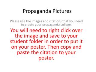 Propaganda Pictures