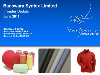 Banswara Syntex Limited