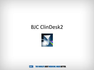 BJC ClinDesk2