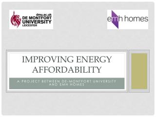 Improving energy affordability