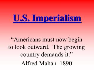 U.S. Imperialism