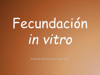 Fecundación in vitro