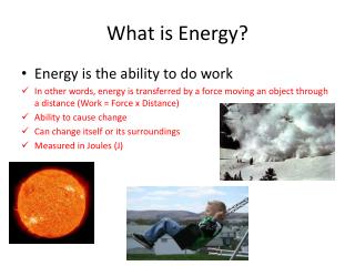 What is Energy?