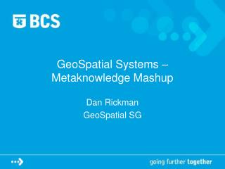 GeoSpatial Systems – Metaknowledge Mashup