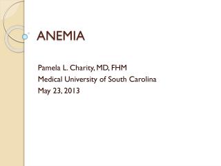 ANEMIA