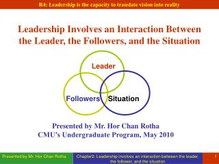 leadership leader army between foundation situation followers interaction involves powerpoint presentation ppt r4 translate capacity vision slideserve