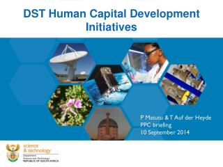 DST Human Capital Development Initiatives