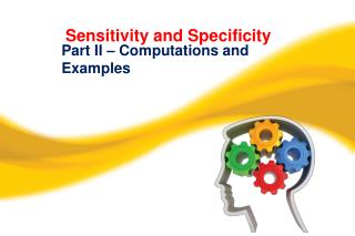 Sensitivity and Specificity
