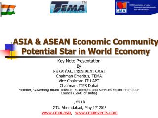 ASIA &amp; ASEAN Economic Community Potential Star in World Economy