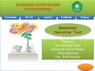 Memahami Narrative Text