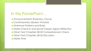 In this PowerPoint…