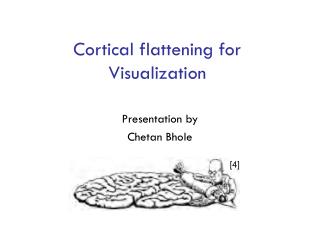 Cortical flattening for Visualization