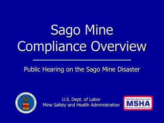 Sago Mine Compliance Overview