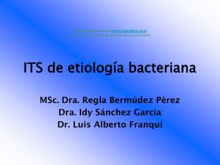 ITS de etiología bacteriana