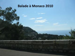 Balade à Monaco 2010