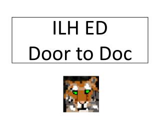 ILH ED Door to Doc