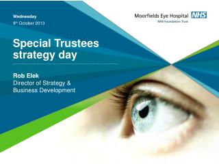 Special Trustees strategy day